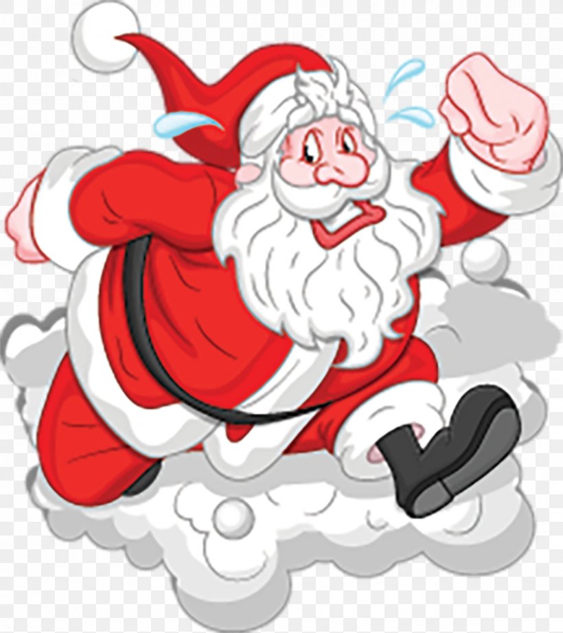 Santa Claus Christmas Santa Run Christmas Day Stock Photography Vector Graphics, PNG, 864x972px, Santa Claus, Art, Cartoon, Christmas, Christmas Day Download Free