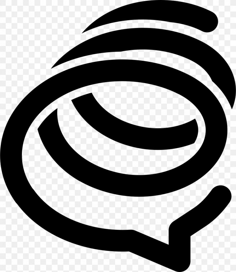 Spiral Logo Social Media, PNG, 850x980px, Spiral, Artwork, Black And White, Golden Spiral, Logarithmic Spiral Download Free