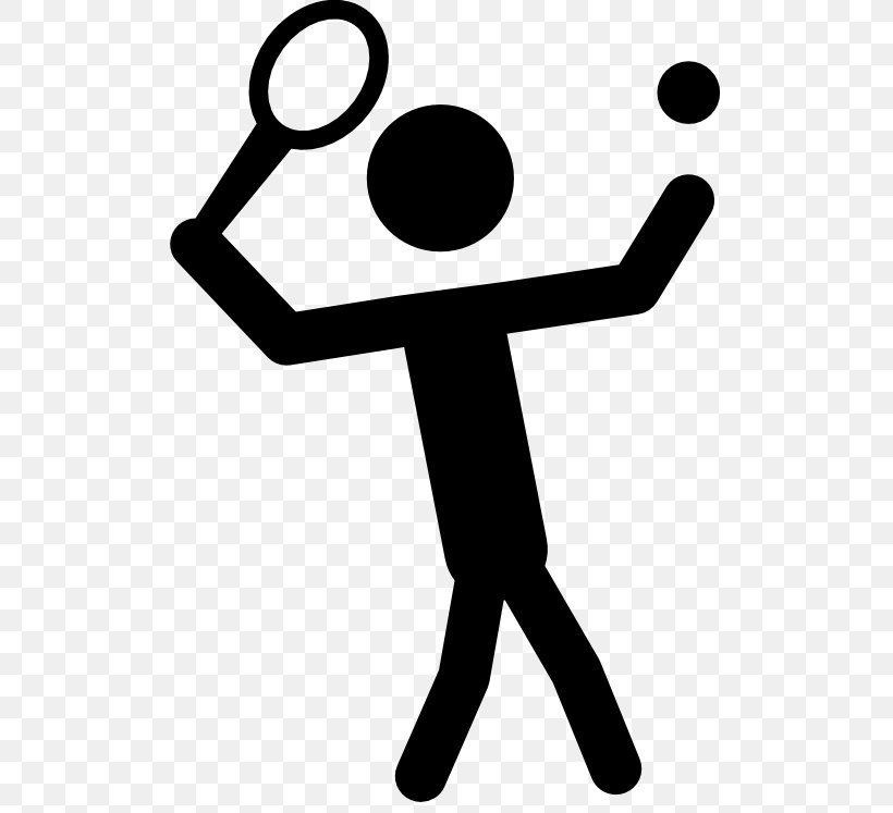 Tennis Human Behavior Point Clip Art, PNG, 512x747px, Tennis, Area, Artwork, Behavior, Black Download Free