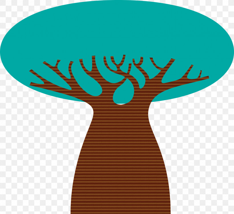 Antler Teal M-tree Meter Tree, PNG, 3000x2741px, Abstract Tree, Antler, Cartoon Tree, Meter, Mtree Download Free