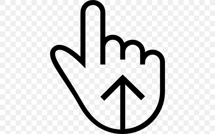 Gesture Symbol, PNG, 512x512px, Gesture, Area, Black And White, Finger, Flat Design Download Free