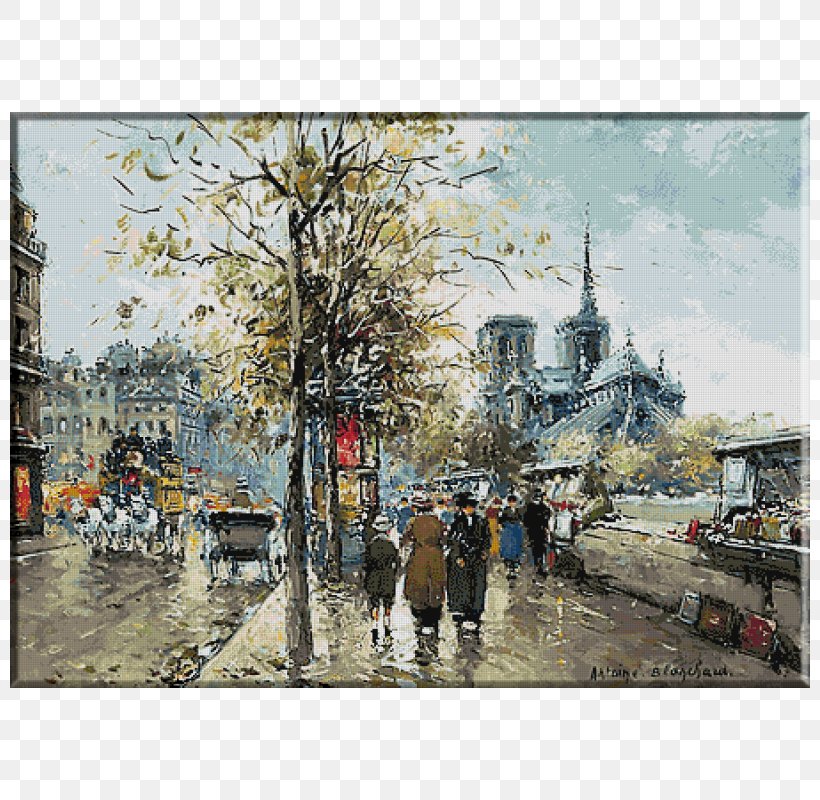 Notre-Dame De Paris Painting Saint-Germain-des-Prés KRIF Painter, PNG, 800x800px, Notredame De Paris, Antoine Blanchard, Art, Artist, Artwork Download Free