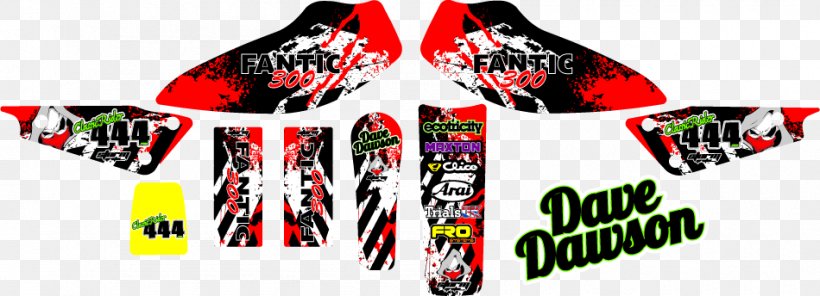 Fantic Motor Motorcycle Trials Decal Graphic Kit, PNG, 950x344px, Fantic Motor, Brand, Decal, Graphic Kit, Logo Download Free