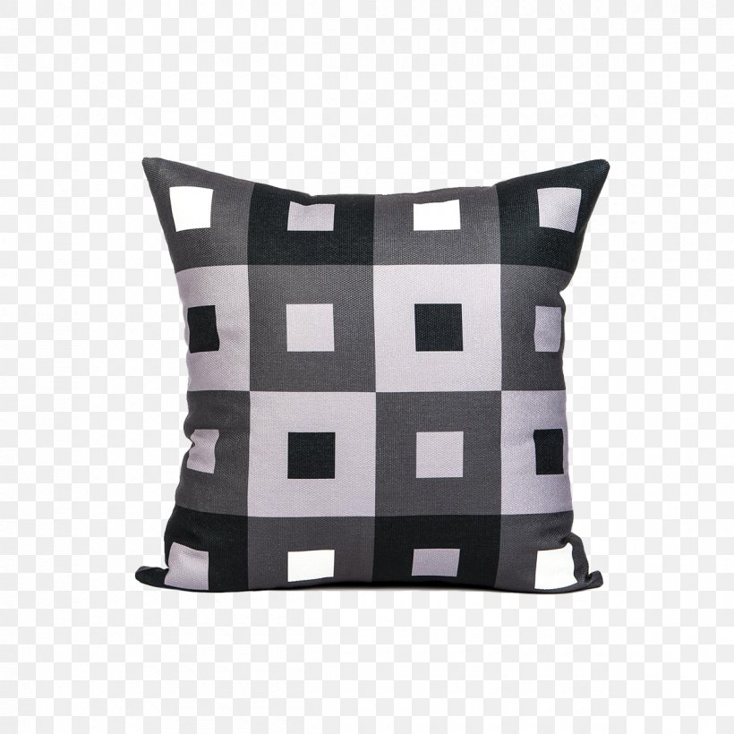Throw Pillows Cushion Couch Grey, PNG, 1200x1200px, Throw Pillows, Bed, Bedroom, Black, Black And White Download Free