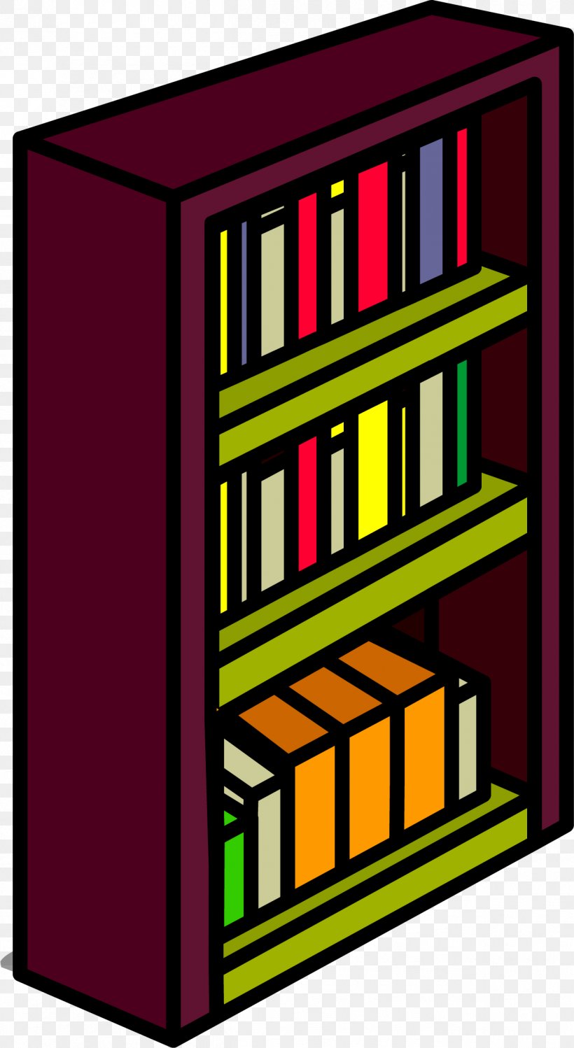 Bookcase Clip Art Shelf Image, PNG, 1261x2304px, Bookcase, Book, Club Penguin, Drawing, Furniture Download Free