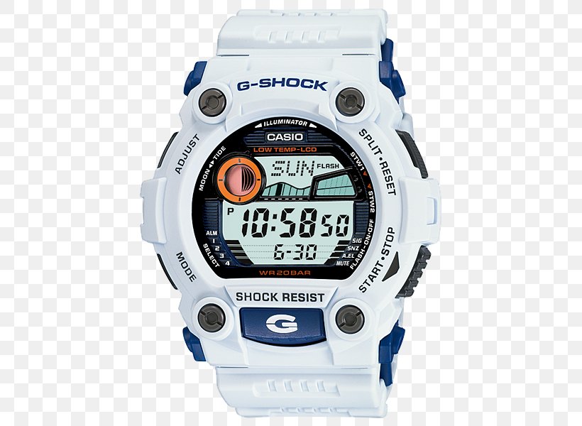 G-Shock Shock-resistant Watch Casio Clock, PNG, 500x600px, Gshock, Blue, Brand, Casio, Clock Download Free