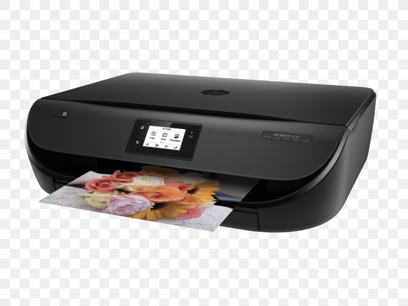 Hewlett-Packard HP ENVY 4520 Multi-function Printer, PNG, 1659x1246px, Hewlettpackard, Airprint, Allinone, Electronic Device, Electronics Download Free