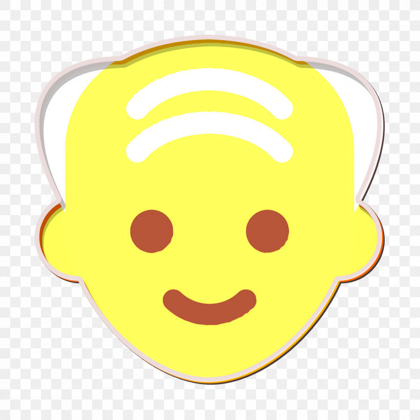 Smiley And People Icon Grandfather Icon Emoji Icon, PNG, 1238x1238px, Smiley And People Icon, Analytic Trigonometry And Conic Sections, Cartoon, Circle, Computer Download Free