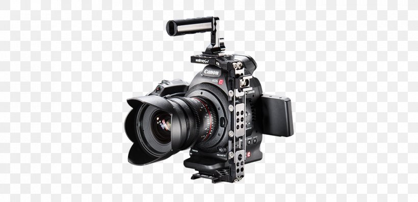 Canon EOS C100 Canon EF Lens Mount Video Camera, PNG, 980x474px, Canon Eos, Adapter, Camera, Camera Accessory, Camera Lens Download Free