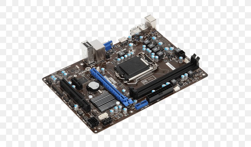 Intel Motherboard LGA 1155 MicroATX Micro-Star International, PNG, 600x480px, Intel, Atx, Central Processing Unit, Computer, Computer Component Download Free