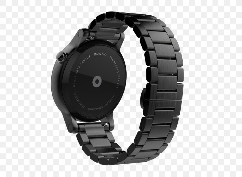 Moto 360 (2nd Generation) Motorola Mobility Watch Samsung Gear S3, PNG, 600x600px, Moto 360 2nd Generation, Black, Brand, Hardware, Horween Leather Company Download Free