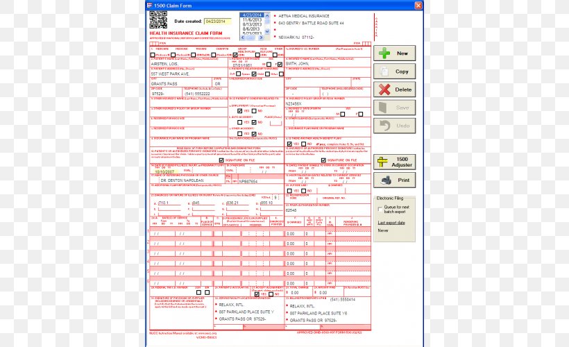 National Uniform Billing Committee Centers For Medicare And Medicaid Services Computer Software Document, PNG, 500x500px, Form, Area, Computer Software, Copying, Document Download Free