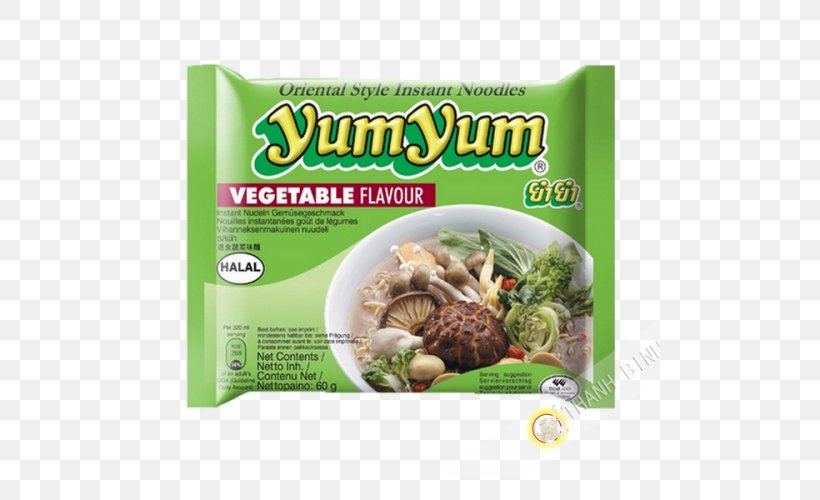 Instant Noodle Asian Cuisine Vegetarian Cuisine Yum Yum, PNG, 500x500px, Instant Noodle, Asian Cuisine, Chicken As Food, Cuisine, Dish Download Free
