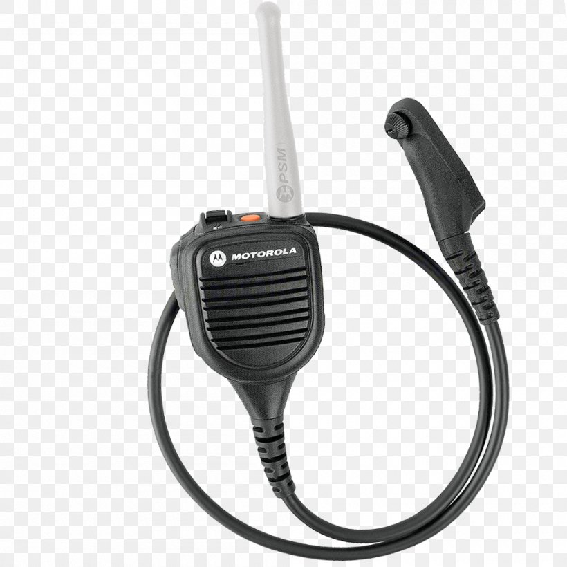 Microphone Audio Motorola Solutions, PNG, 1000x1000px, Microphone, Audio, Audio Equipment, Audio Signal, Cable Download Free