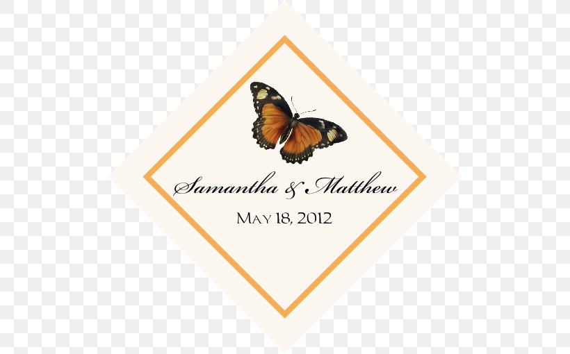 Monarch Butterfly Wedding Invitation Gift, PNG, 510x510px, Monarch Butterfly, Arthropod, Birthday, Brand, Brush Footed Butterfly Download Free