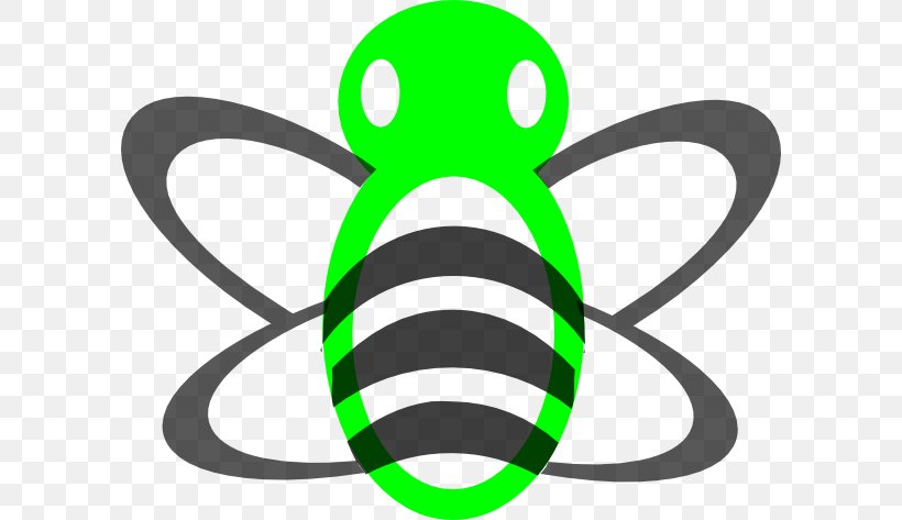 European Dark Bee Honey Bee Animal Clip Art, PNG, 600x473px, European Dark Bee, Animal, Bee, Cartoon, Green Download Free