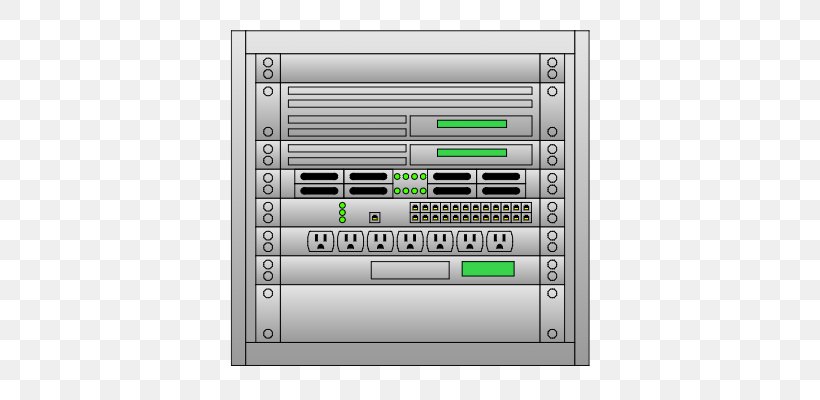 19-inch Rack Diagram Computer Network Computer Servers Microsoft Visio, PNG, 500x400px, 19inch Rack, Computer Network, Computer Network Diagram, Computer Servers, Computer Software Download Free