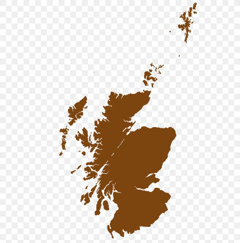 Scotland Royalty-free Vector Map, PNG, 543x830px, Scotland, Art, Drawing, Leaf, Map Download Free