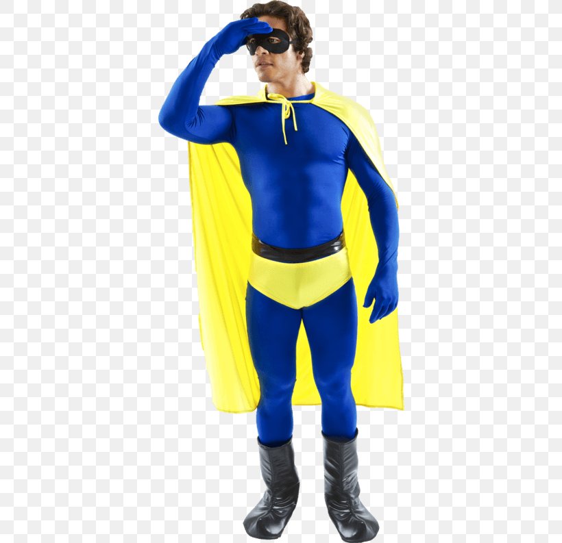 Superhero Costume Party Yellow White, PNG, 500x793px, Superhero, Blue, Clothing, Costume, Costume Party Download Free