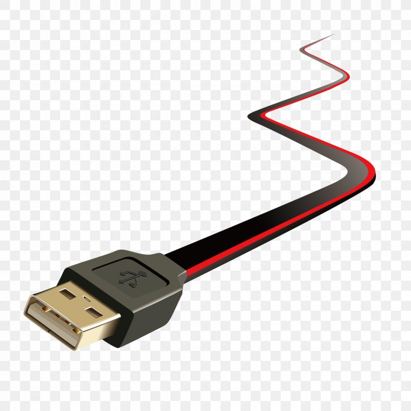 Laptop USB Electrical Cable Euclidean Vector, PNG, 1276x1276px, Laptop, Cable, Category 5 Cable, Computer Monitor, Data Cable Download Free