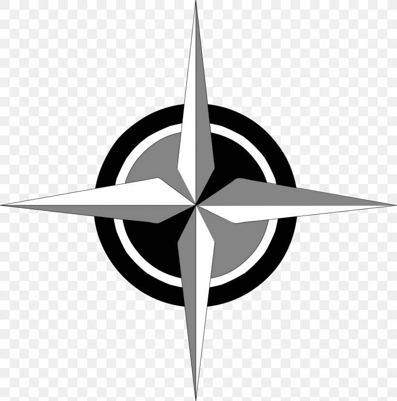 North Compass Rose Clip Art, PNG, 1969x1990px, North, Black And White, Cardinal Direction, Compass, Compass Rose Download Free