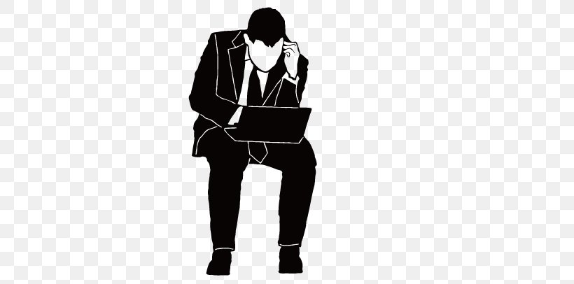 Sitting Man Computer File, PNG, 721x406px, Man, Black And White, Brand, Computer Graphics, Formal Wear Download Free