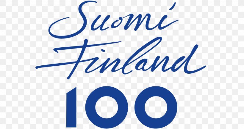 Suomi Finland 100 University Of The Arts Helsinki Independence Day (of Finland) Logo High-definition Television, PNG, 1920x1021px, Suomi Finland 100, Area, Blue, Brand, Finland Download Free
