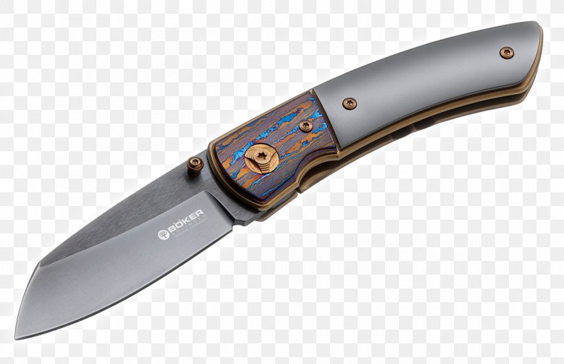 Utility Knives Hunting & Survival Knives Bowie Knife Böker, PNG, 1200x777px, Utility Knives, Blade, Bowie Knife, Cold Weapon, Damascus Steel Download Free