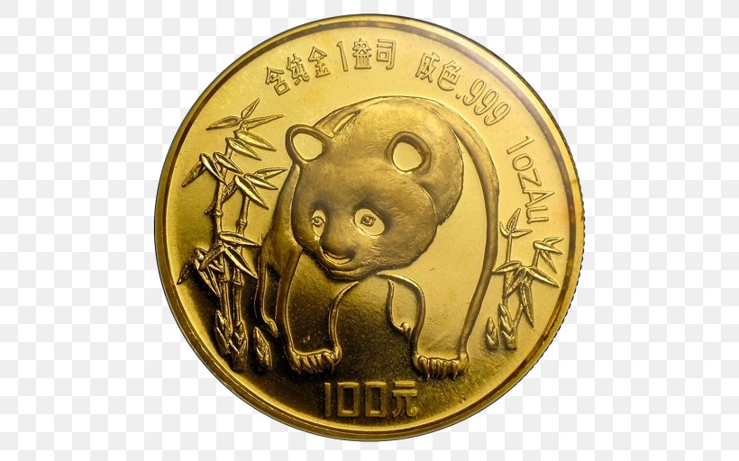 Giant Panda Chinese Gold Panda Gold Coin Chinese Silver Panda, PNG, 512x512px, Giant Panda, Apmex, Bullion Coin, Chinese Gold Panda, Chinese Silver Panda Download Free