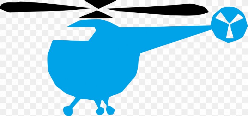 Helicopter Image Tracing Clip Art, PNG, 2400x1122px, Helicopter, Beak, Bird, Blue, Image Tracing Download Free