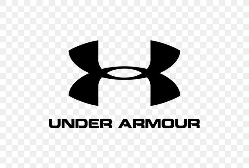 Under Armour T-shirt Logo Clothing, PNG, 555x555px, Under Armour, Area, Black, Black And White, Brand Download Free