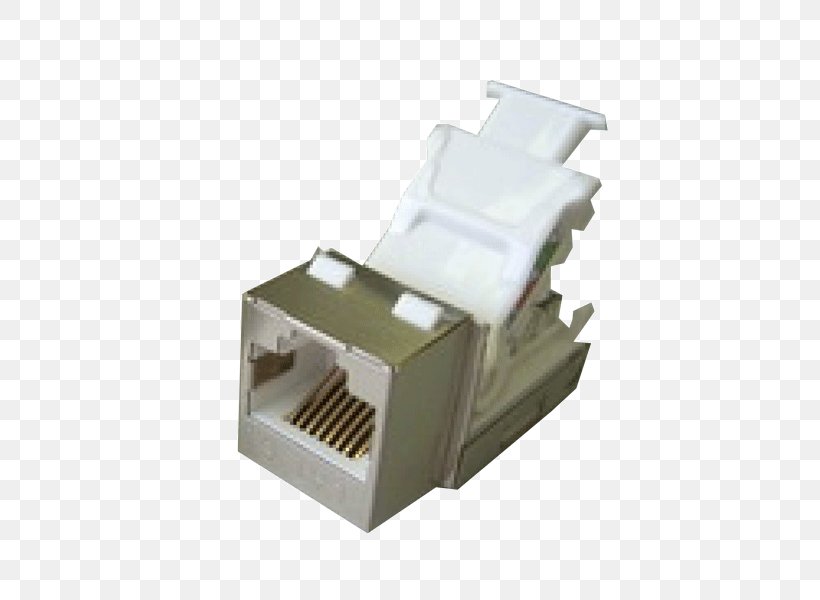 Electrical Connector Category 6 Cable Keystone Module Electrical Cable Insulation-displacement Connector, PNG, 600x600px, Electrical Connector, American Wire Gauge, Cable, Category 6 Cable, Computer Network Download Free