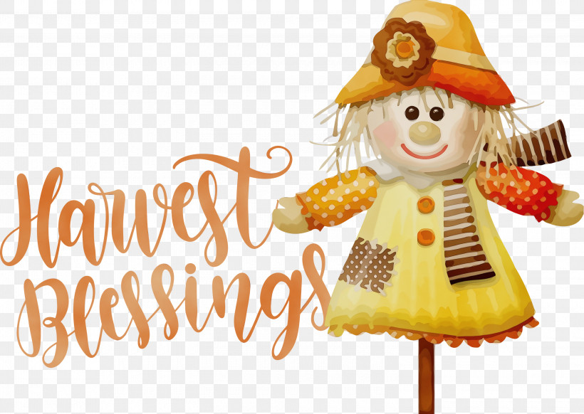 Scarecrow Cartoon Festival Hat, PNG, 3000x2130px, Harvest Blessings, Autumn, Cartoon, Festival, Hat Download Free