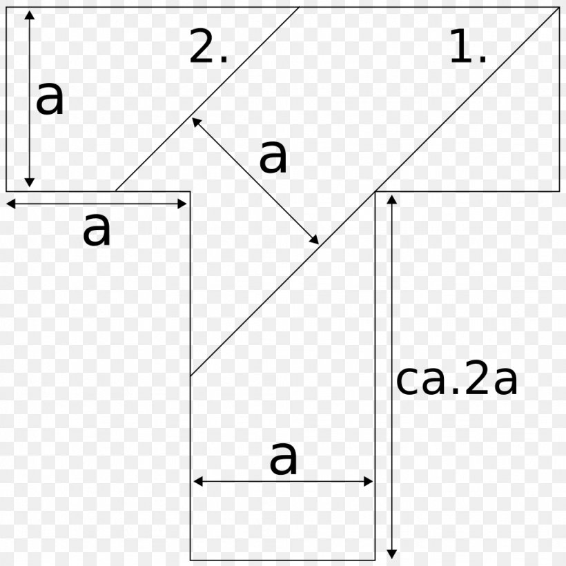 T Puzzle Copyright Wikimedia Commons, PNG, 1024x1024px, T Puzzle, Area, Copyright, Diagram, Number Download Free