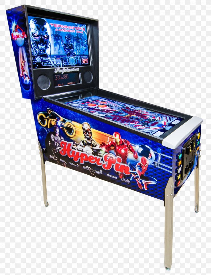 Visual Pinball Arcade Game Tron Ms. Pac-Man, PNG, 1024x1332px, Pinball, Amusement Arcade, Arcade Cabinet, Arcade Game, Austin Powers Download Free