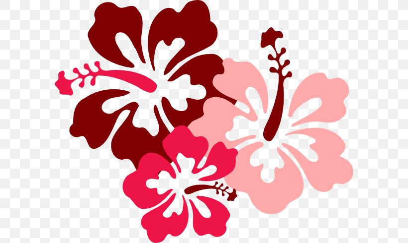 Cuisine Of Hawaii Hawaiian Flower Clip Art, PNG, 600x490px, Cuisine Of Hawaii, Aloha, Black And White, Drawing, Flora Download Free