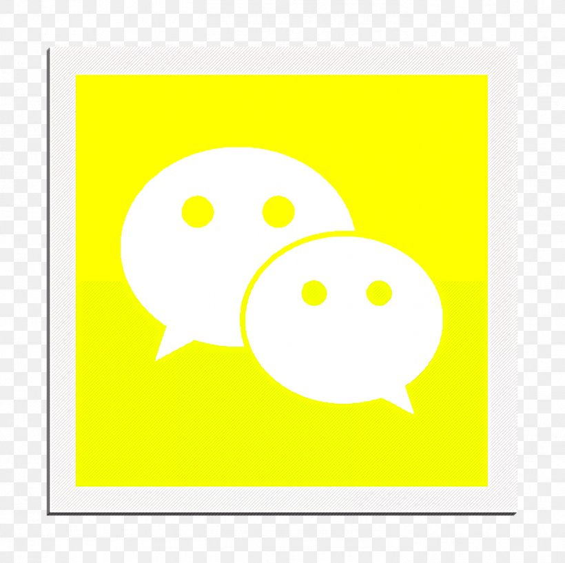 Wechat Icon, PNG, 1404x1400px, Wechat Icon, Cartoon, Smile, Text, Yellow Download Free