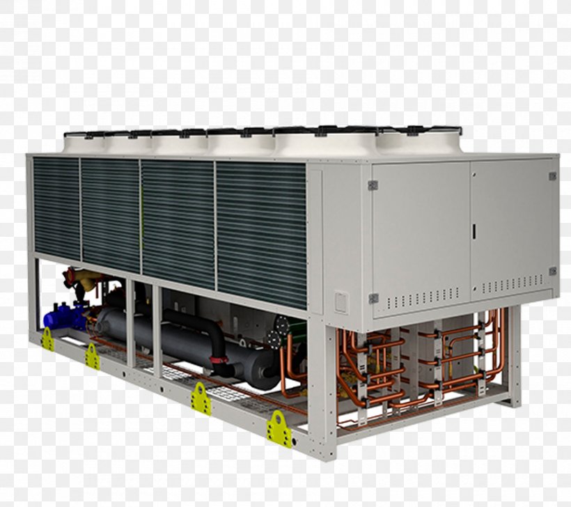 Aermec UK Ltd Chiller Air Conditioning Heat Pump, PNG, 900x800px, Chiller, Air Conditioning, Air Door, Air Handler, Central Heating Download Free