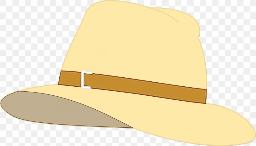 Fedora, PNG, 2393x1374px, Watercolor, Beige, Cap, Fashion Accessory, Fedora Download Free