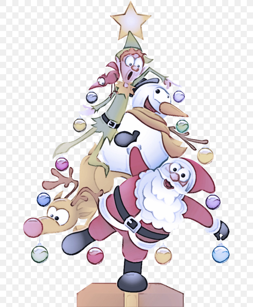 Christmas Tree, PNG, 669x993px, Cartoon, Christmas, Christmas Decoration, Christmas Ornament, Christmas Tree Download Free