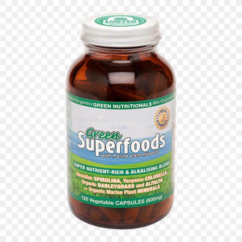 Dietary Supplement Nutrient Raw Foodism Superfood Spirulina, PNG, 1000x1000px, Dietary Supplement, Chlorella, Food, Health, Health Food Download Free