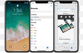 Blue Sea Ipone6 Interface - IPhone X IPhone 7 IPhone 8 IOS 11 PNG