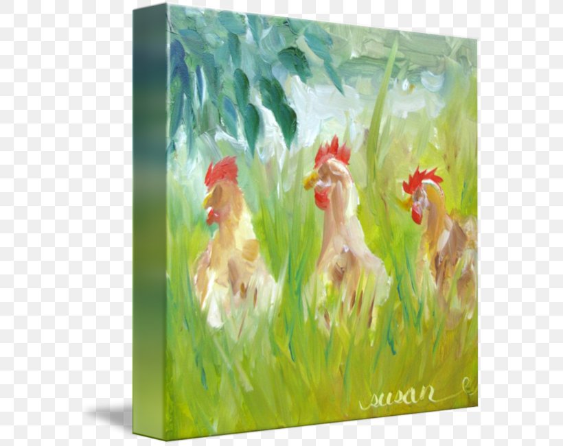 Rooster Watercolor Painting Acrylic Paint, PNG, 587x650px, Rooster, Acrylic Paint, Acrylic Resin, Beak, Bird Download Free