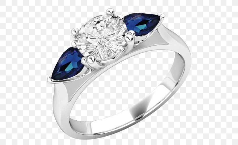 Sapphire Ring Brilliant Diamond Cut, PNG, 500x500px, Sapphire, Body Jewelry, Brilliant, Cut, Diamond Download Free