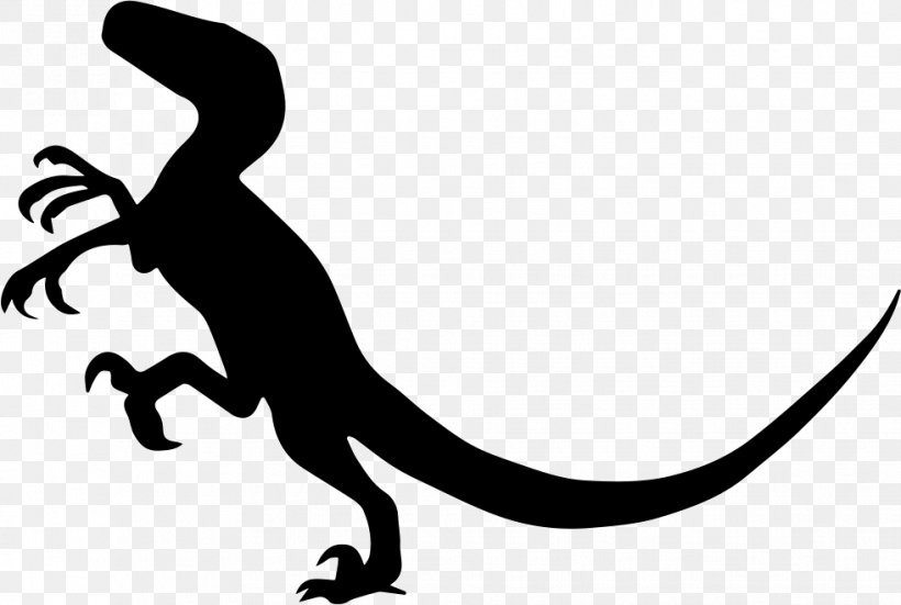 Velociraptor Deinonychus Dinosaur Microraptor, PNG, 981x660px, Velociraptor, Black And White, Carnivore, Deinonychus, Dinosaur Download Free