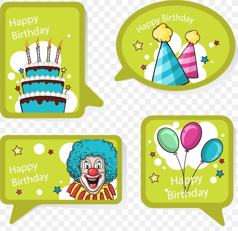 Birthday Cake Euclidean Vector Clip Art, PNG, 1584x1537px, Clown, Area, Birthday, Clip Art, Etiquette Download Free