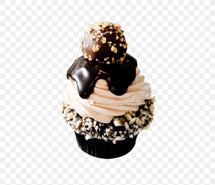 Chocolate Truffle Cupcake Ganache Chocolate Brownie Icing, PNG, 500x704px, Chocolate Truffle, Buttercream, Cake, Chocolate, Chocolate Brownie Download Free