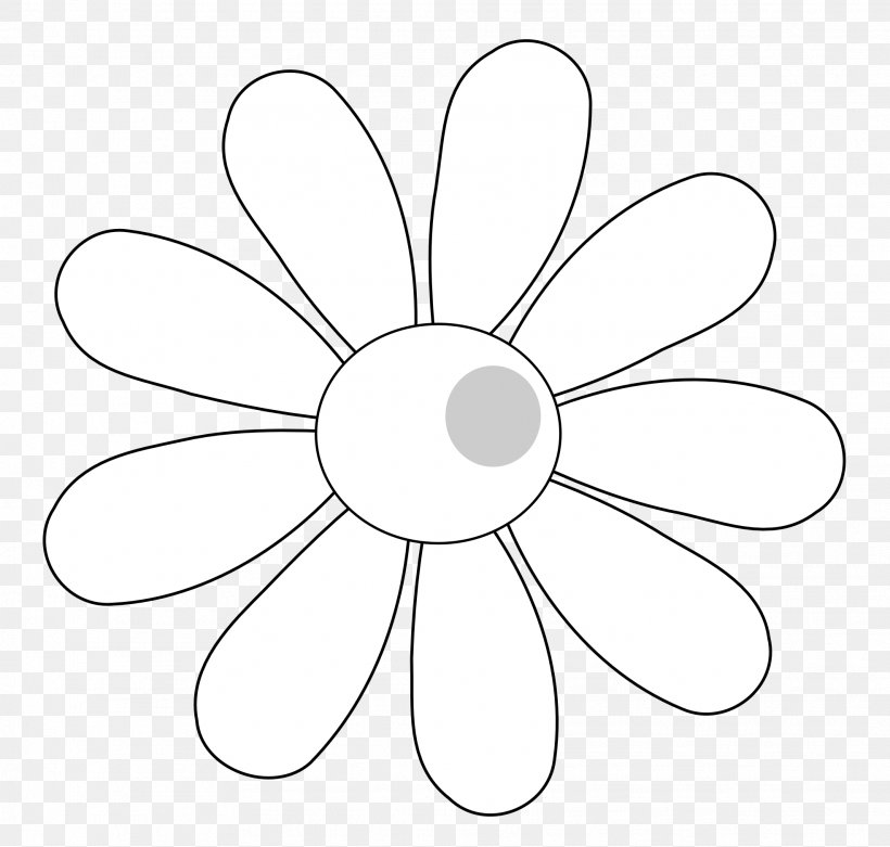 Coloring Book Common Daisy Flower Clip Art, PNG, 1969x1876px, Coloring Book, Area, Artwork, Black And White, Color Download Free