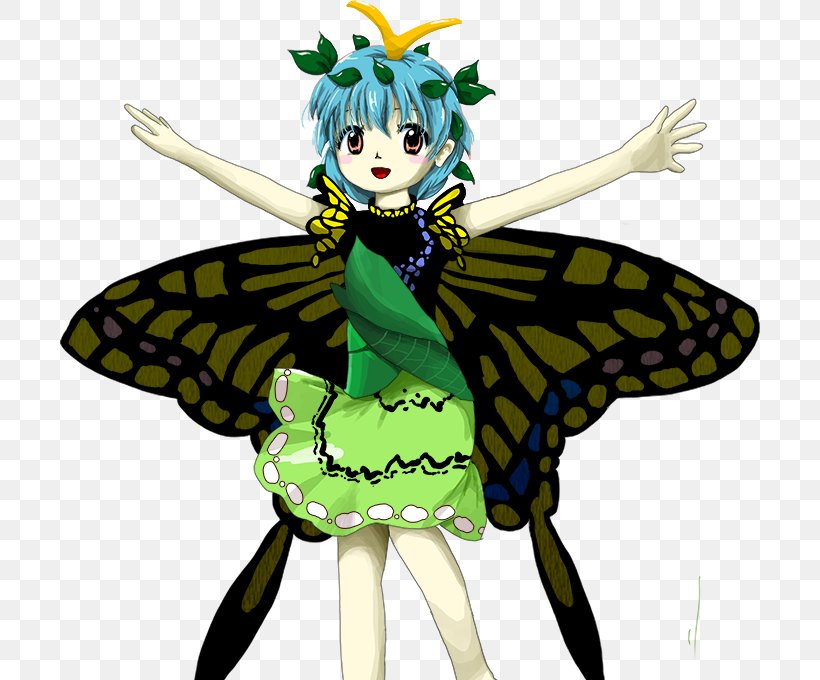 Hidden Star In Four Seasons Butterfly Team Shanghai Alice Game Larva, PNG, 700x680px, Hidden Star In Four Seasons, Art, Butterfly, Character, Costume Download Free