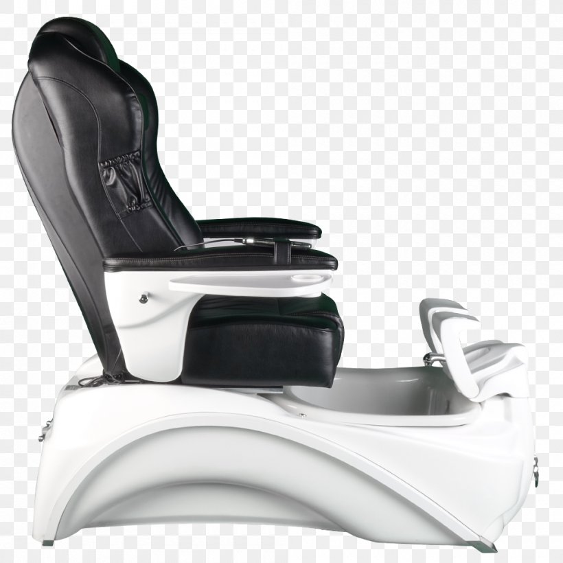 Massage Chair Pedicure Spa Artificial Leather, PNG, 1000x1000px, Massage Chair, Artificial Leather, Automotive Design, Barbershop, Black Download Free
